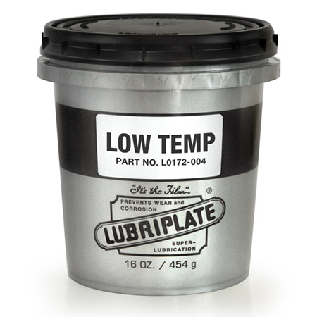 LUBRIPLATE LOW TEMPERATURE CALCIUM TYPE GREASE, L0172-004 CTN 12/16 OZ TUBS
